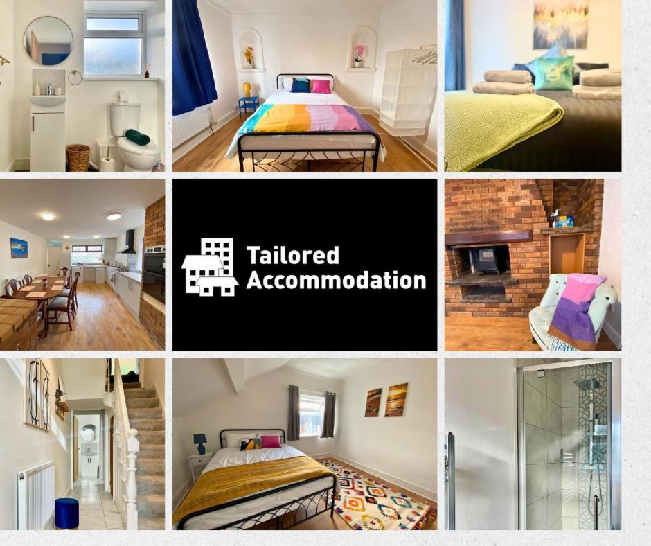 4-Bedroom Home - Perfect For Those Working In Bridgend - By Tailored Accommodation Zewnętrze zdjęcie